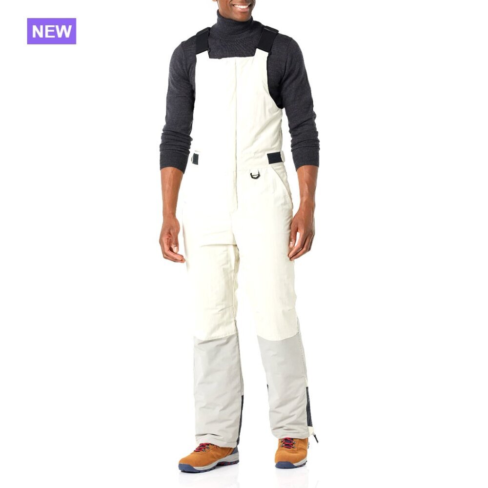 Men's Water-Resistant Insulated Snow Bib Overall, Relaxed Fit